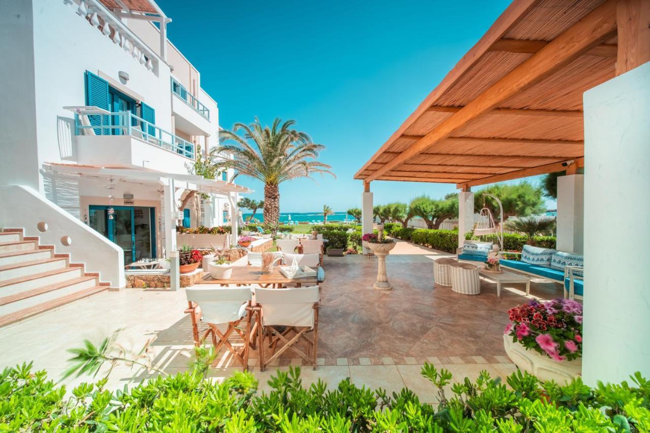 Pyrgos Beach Hotel Apartments Malia Eksteriør bilde