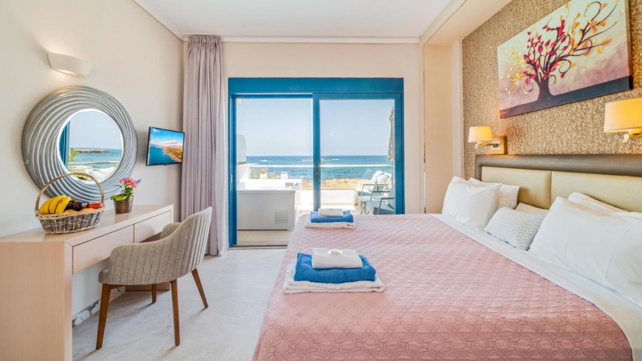 Pyrgos Beach Hotel Apartments Malia Eksteriør bilde