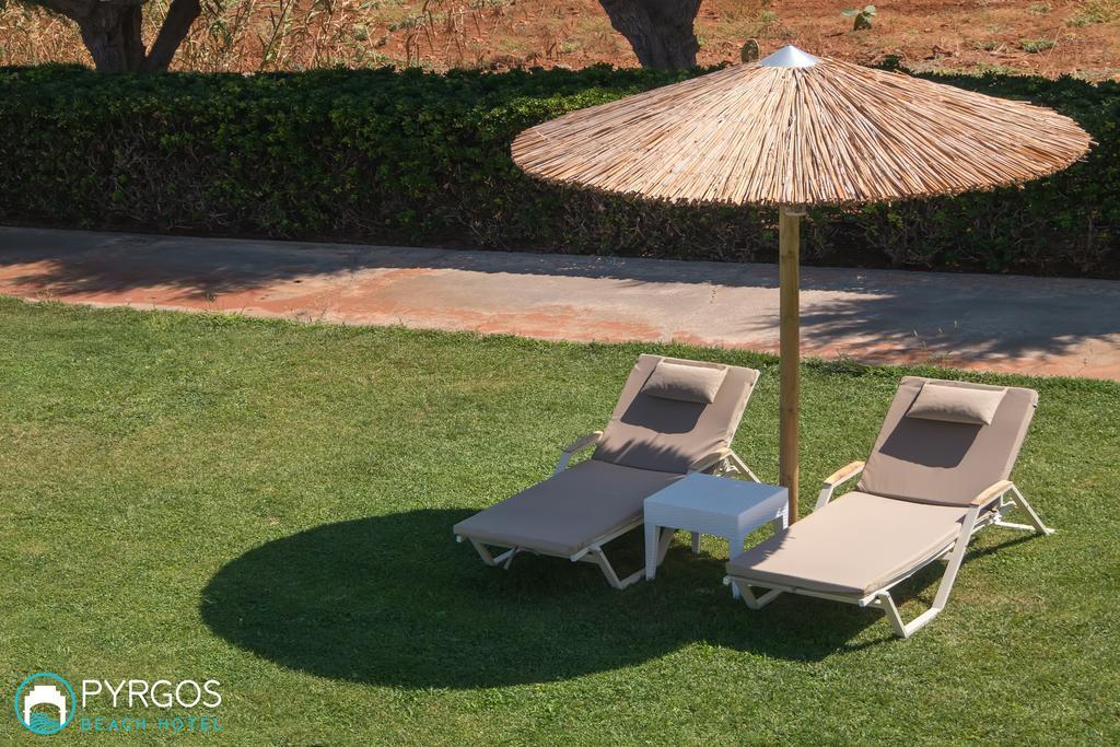 Pyrgos Beach Hotel Apartments Malia Eksteriør bilde