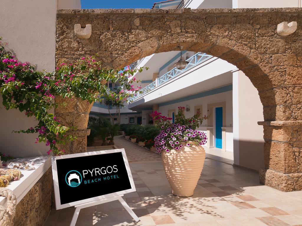 Pyrgos Beach Hotel Apartments Malia Eksteriør bilde