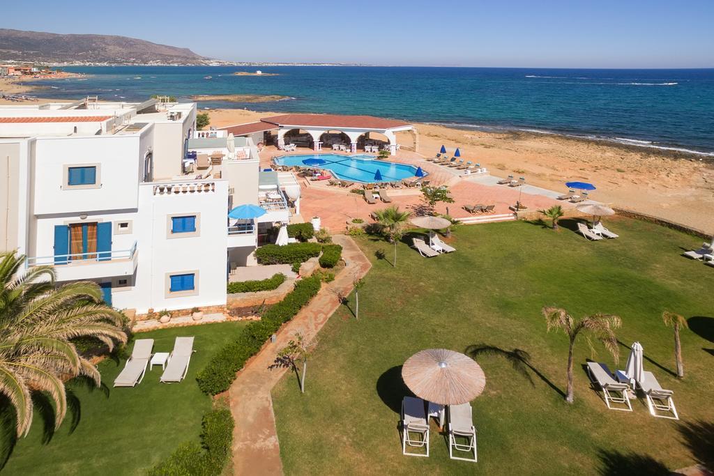 Pyrgos Beach Hotel Apartments Malia Eksteriør bilde