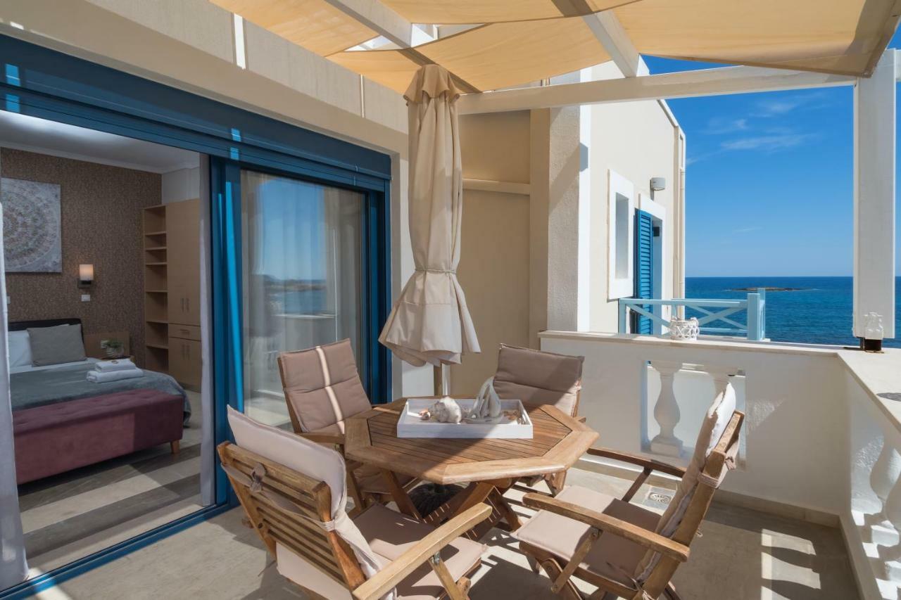 Pyrgos Beach Hotel Apartments Malia Eksteriør bilde