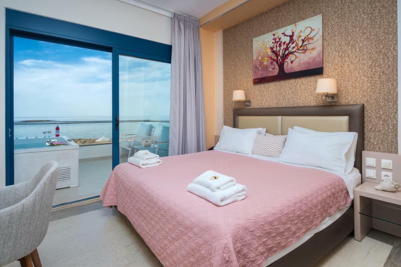 Pyrgos Beach Hotel Apartments Malia Eksteriør bilde