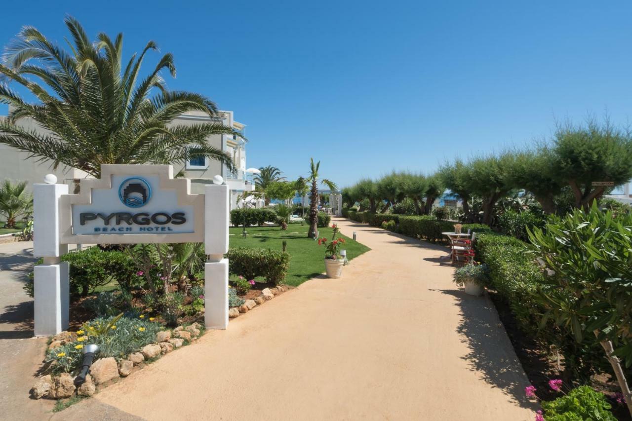 Pyrgos Beach Hotel Apartments Malia Eksteriør bilde
