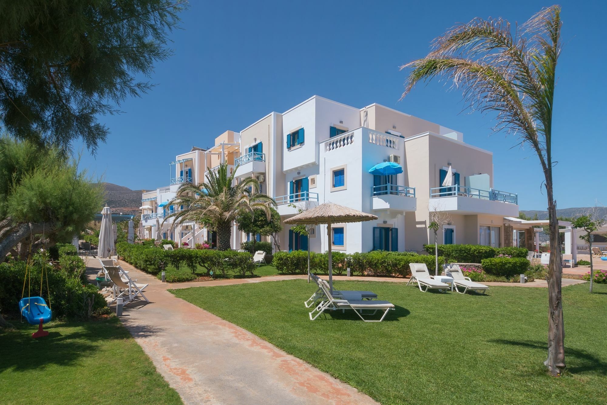 Pyrgos Beach Hotel Apartments Malia Eksteriør bilde